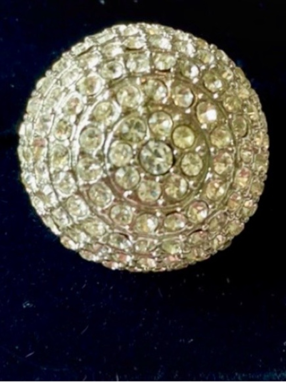 Vintage Avon "Day to Night" Dome Ring - Size 7
